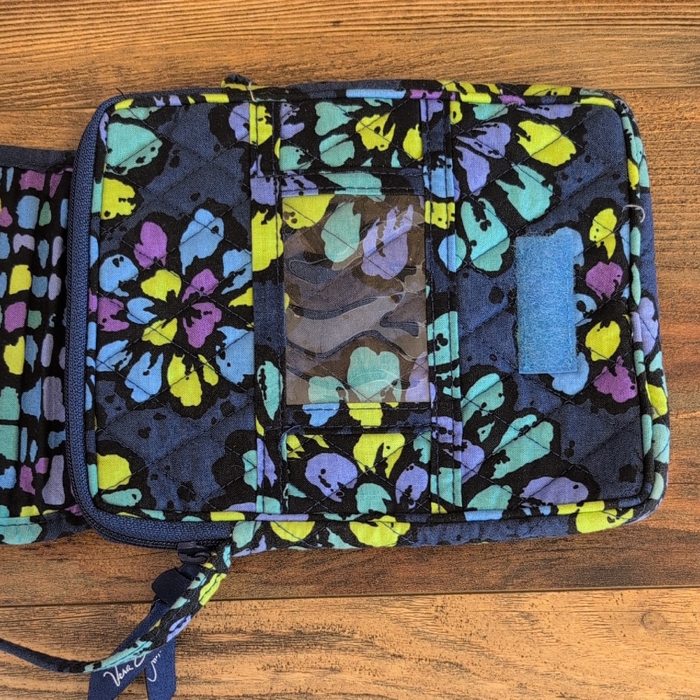 Vera Bradley Indigo Pop Hipster Quilted Crossbody Bag C289 - Picture 5 of 10